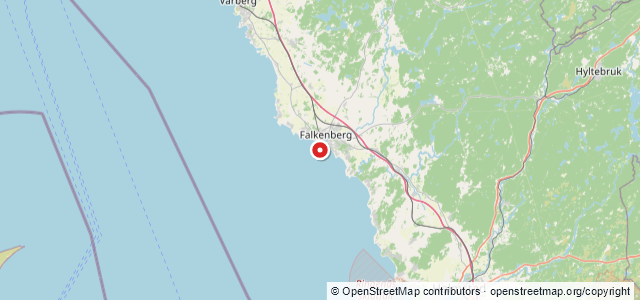 Kort over Tre Brödre, Falkenberg