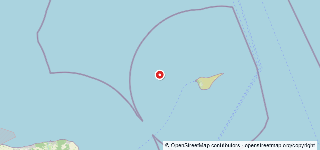 Kort over Ceylon