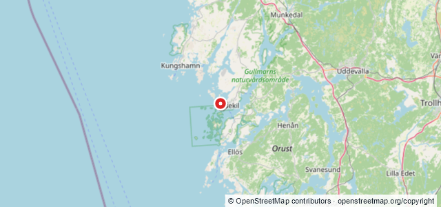Kort over Jantje, Lysekil