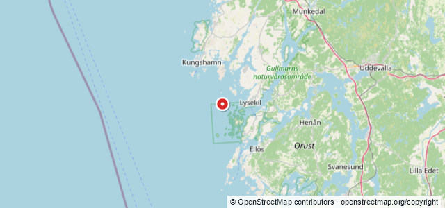 Kort over Maria Margaretha, Lysekil