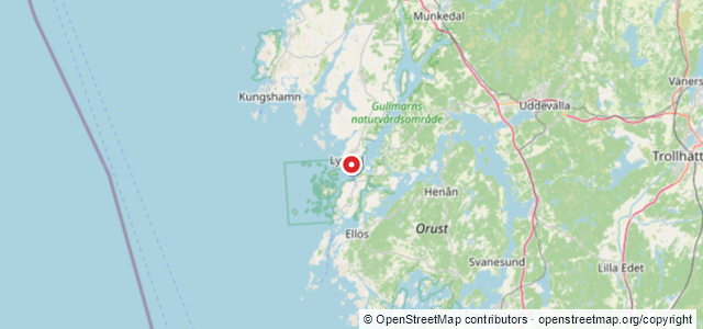 Kort over Solid, Lysekil