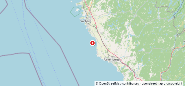 Kort over Norden, Varberg