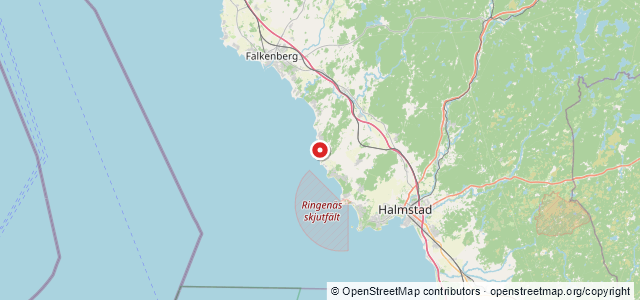 Kort over Bödvar, Halmstad