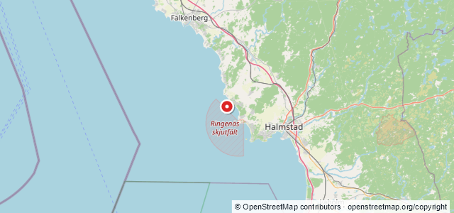 Kort over Neptun, Halmstad