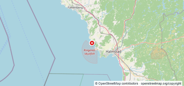 Kort over Harmonia, Halmstad