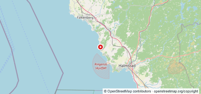 Kort over Napoleon, Halmstad