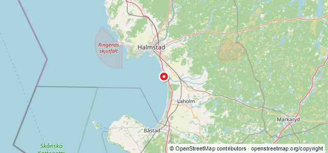 Kort over Vrag, Halmstad