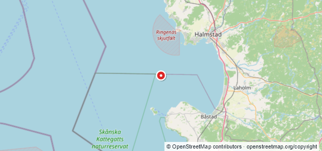 Kort over Kasper, Båstad