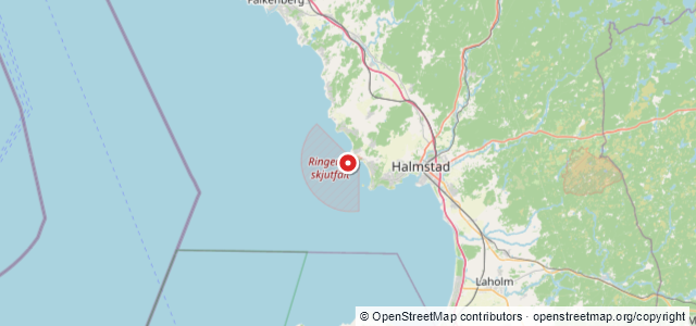Kort over Vier Brüders, Halmstad