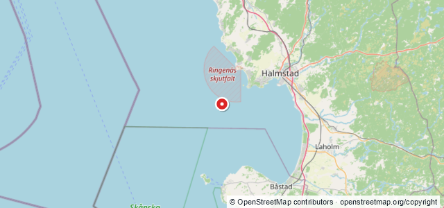 Kort over Johanne, Halmstad