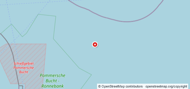 Kort over Vrag. Bornholm S
