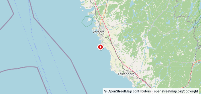 Kort over Friheten, Varberg