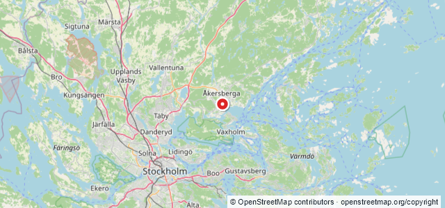 Kort over Vrag, Österåker