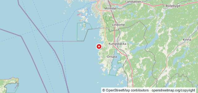 Kort over Consident, Kungsbacka