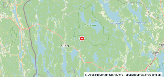 Kort over Stammebåd, Årjäng