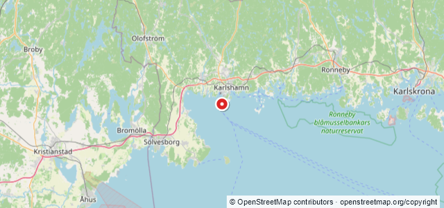 Kort over Vrag, Karlshamn