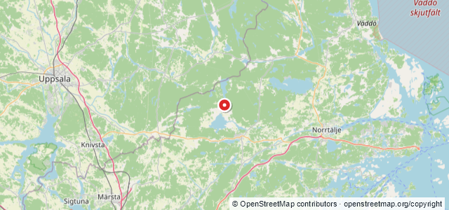 Kort over Stammebåd, Norrtälje