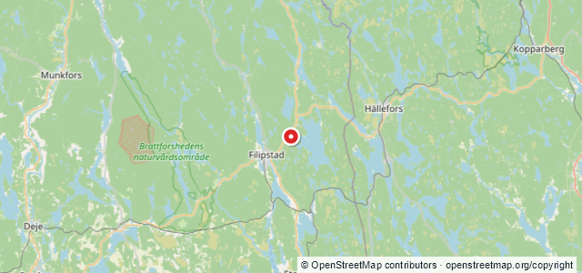 Kort over Vrag, Filipstad