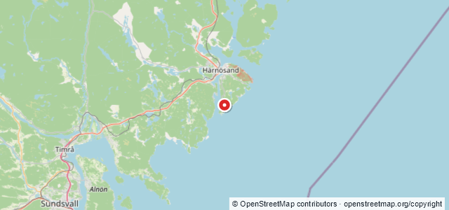 Kort over Ida, Härnösand