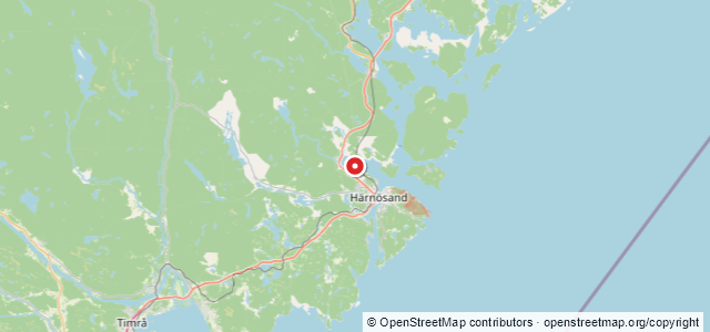 Kort over Vrag, Härnösand