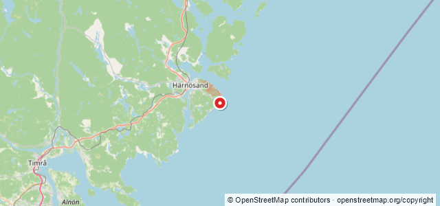 Kort over Vrag, Härnösand