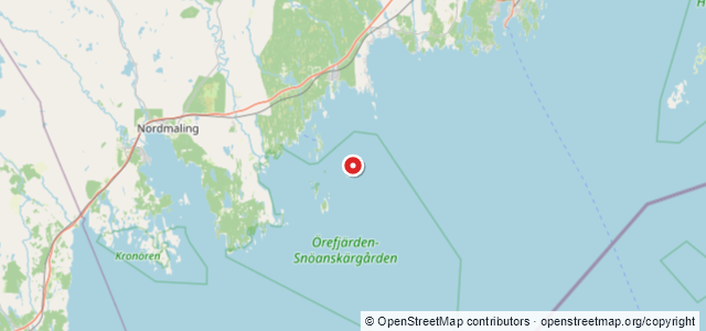 Kort over Ingeborg, Umeå