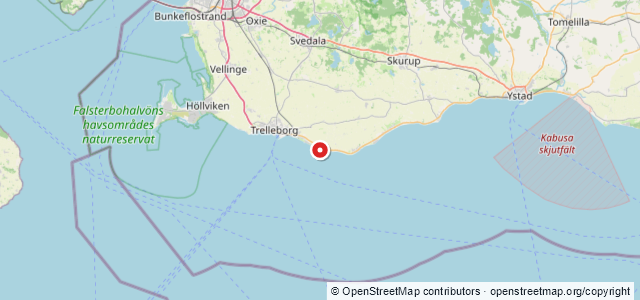 Kort over Vrag, Trelleborg