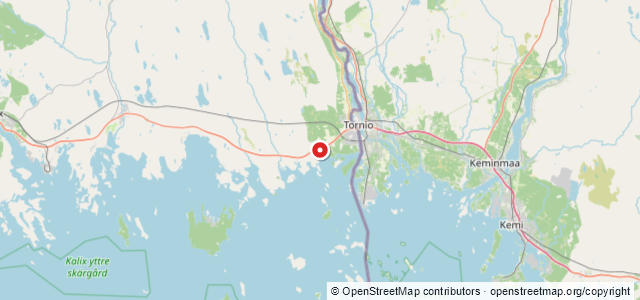 Kort over Vrag, Haparanda