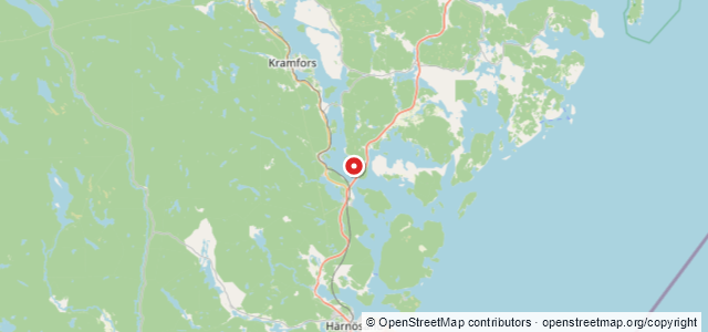 Kort over Pram, Kramfors