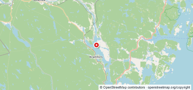 Kort over Pram, Kramfors