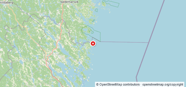 Kort over Delfinen, Västervik
