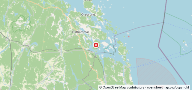 Kort over Vrag, Östhammar