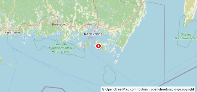 Kort over 5 vrag, Karlskrona