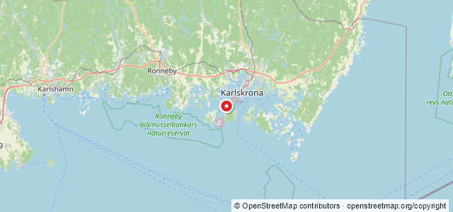 Kort over Kvartetten, Karlskrona