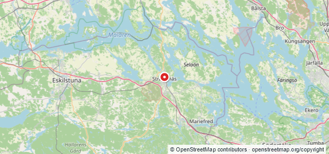 Kort over Vrag, Strängnäs