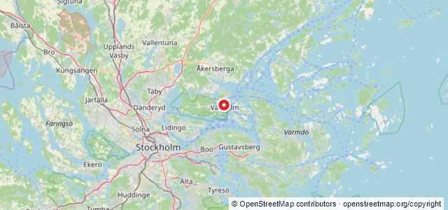 Kort over Vrag, Vaxholm
