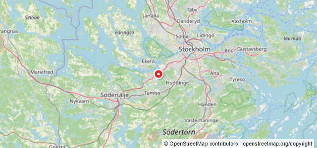 Kort over Pax 5083, Botkyrka