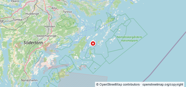 Kort over Tyr, Haninge