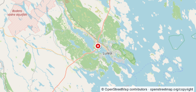 Kort over Pram, Luleå