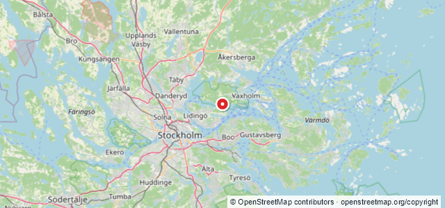 Kort over Vrag, Vaxholm