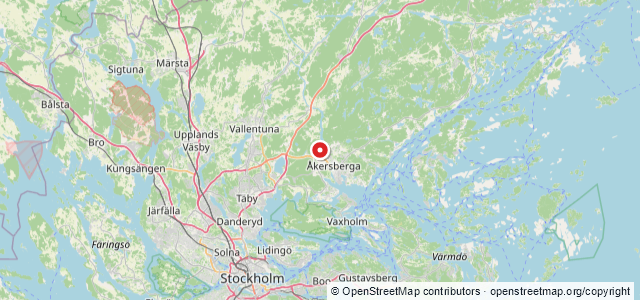 Kort over Vrag, Österåker