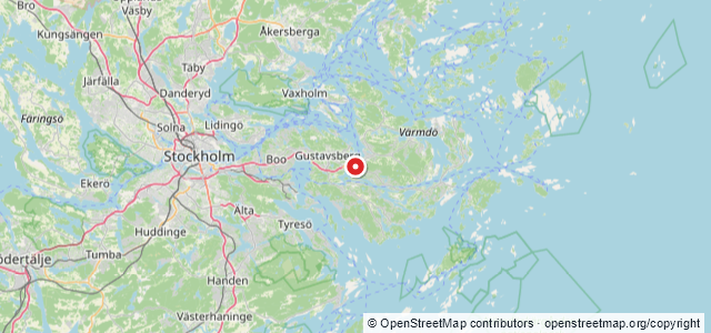 Kort over Vrag, Värmdö