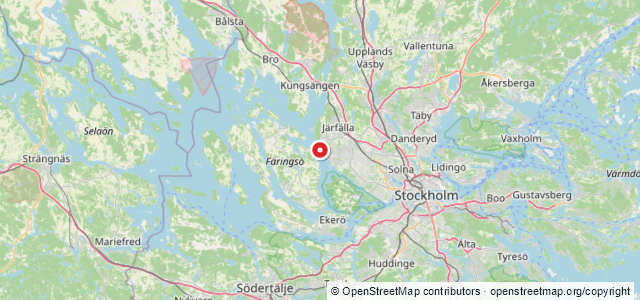 Kort over Vrag, Stockholm