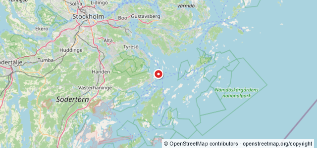 Kort over Stakviksvraget, Haninge