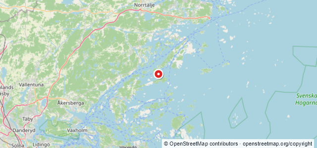Kort over Gurli, Norrtälje
