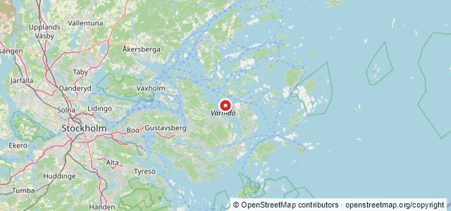Kort over Vrag, Värmdö