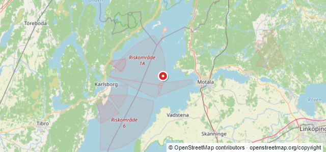 Kort over Kung Ring, Motala