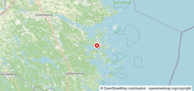 Kort over Knåtebovraket V62, Söderköping