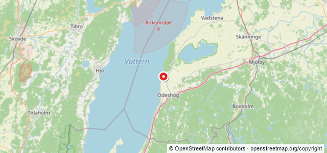 Kort over Per Brahe, Ödeshög