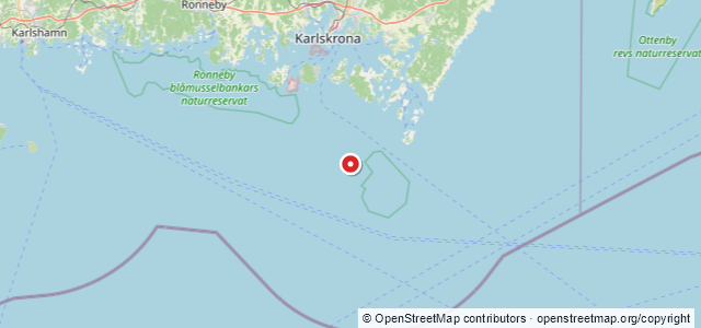 Kort over Normalt, Karlskrona